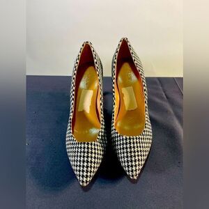 J Crew - plaid heels